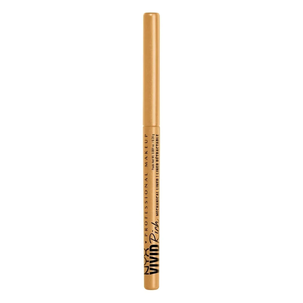 7 x NYX Vivid Rich Mechanical Liner 01 Amber Stunner